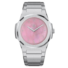 MS MOP Silver Pink 38mm