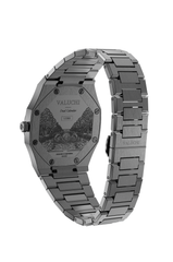 Dual Calendar Gunmetal Black - 40mm