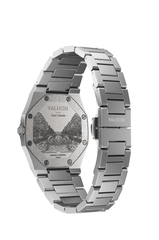 Dual Calendar Silver Black - 40mm