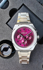 Shiny Cherry Chrono Arabic