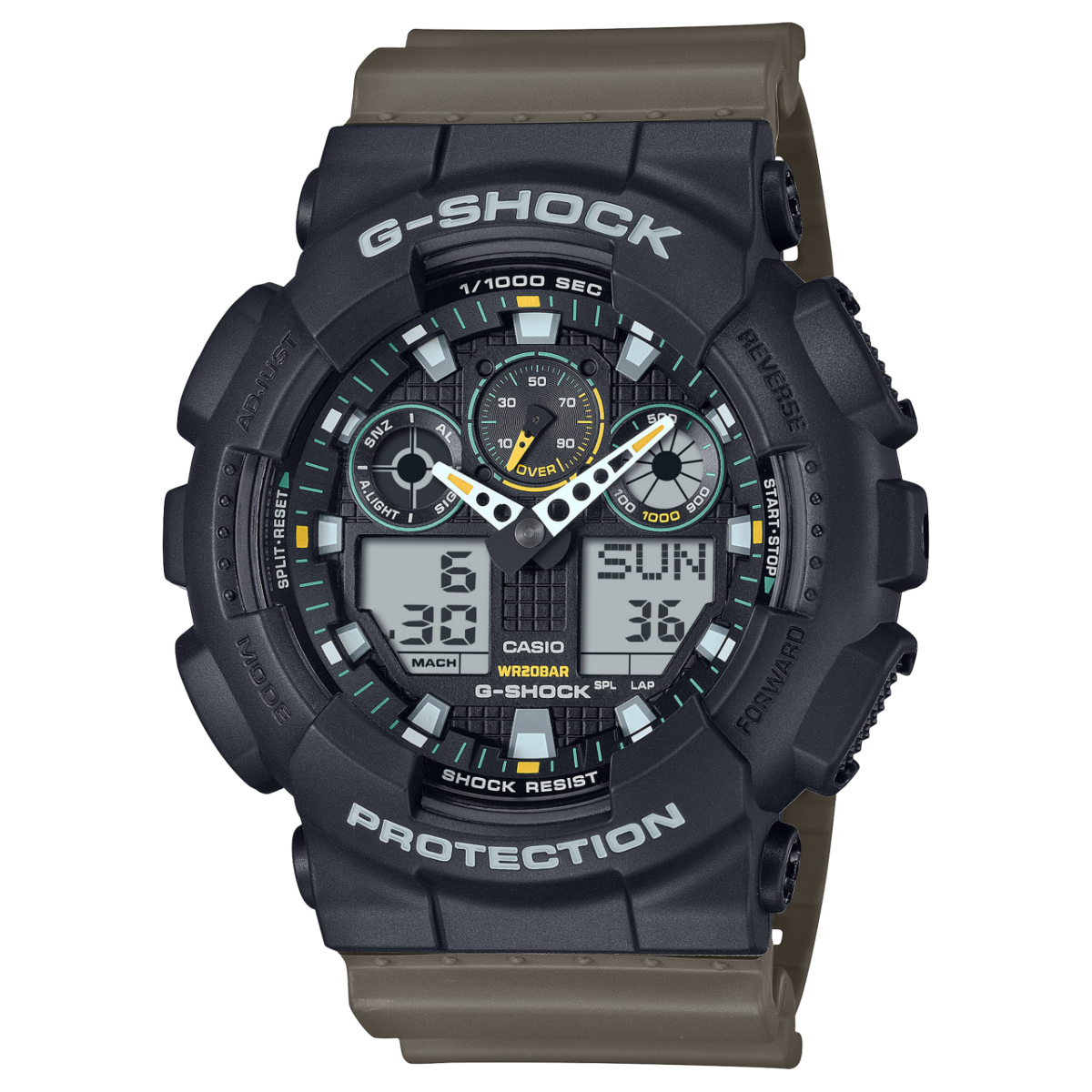 GShock GA-100TU-1A3