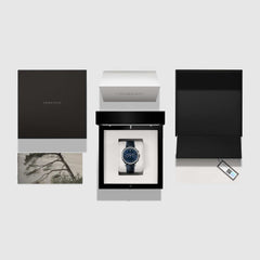 CORNICHE Chronograph Steel / Blue Dial