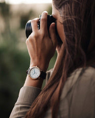 CORNICHE Heritage 36 Rose Gold / White Dial