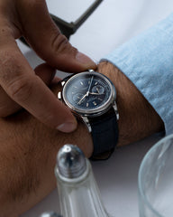 CORNICHE Chronograph Steel / Blue Dial