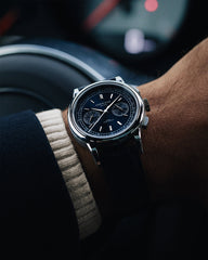 CORNICHE Chronograph Steel / Blue Dial