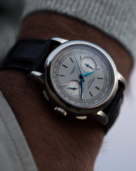 CORNICHE Chronograph Steel with White dial