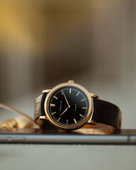 CORNICHE Heritage 36 Yellow Gold / Black Dial