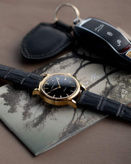 CORNICHE Heritage 36 Yellow Gold / Black Dial