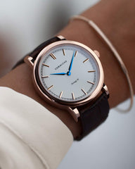 CORNICHE Heritage 36 Rose Gold / White Dial