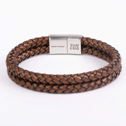 ZUS Double Vintage Brown Leather