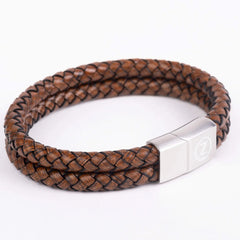 ZUS Double Vintage Brown Leather