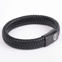 New Black Wide Leather