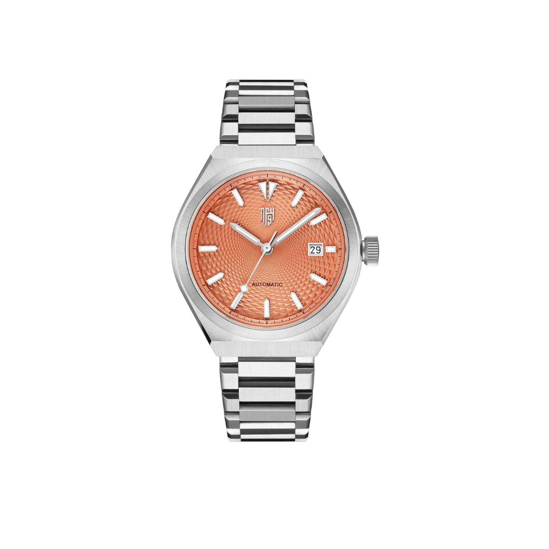 Successor 2- Stainless Steel/Salmon Dial (Date)