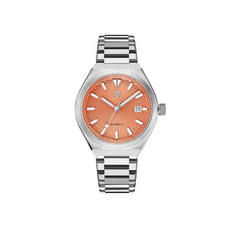 Successor 2- Stainless Steel/Salmon Dial (Date)