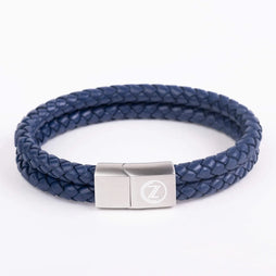 ZUS Double Navy-blue Leather