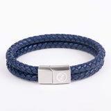 ZUS Double Navy-blue Leather