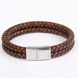 ZUS Double Vintage Brown Leather