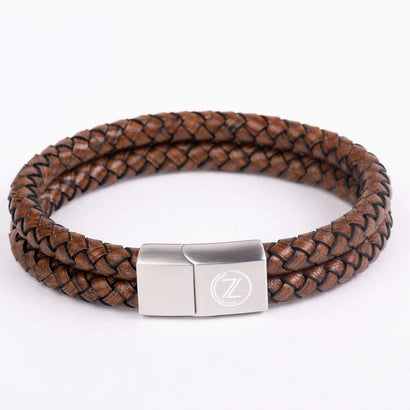 ZUS Double Vintage Brown Leather