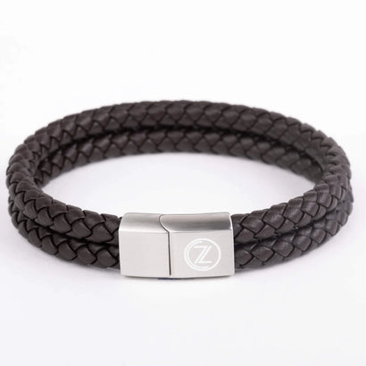 ZUS Double Coffee Brown Leather
