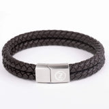 ZUS Double Coffee Brown Leather