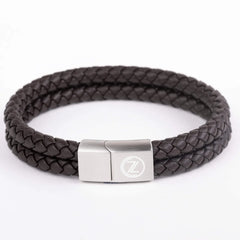 ZUS Double Coffee Brown Leather