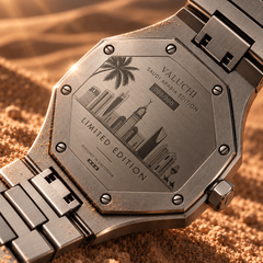 Engraved and individually numbered caseback