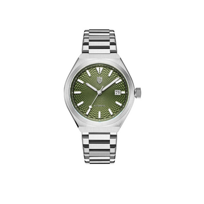 Successor 2- Stainless Steel/Olive Green Dial (Date)