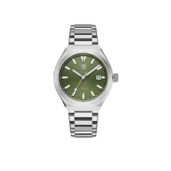 Successor 2- Stainless Steel/Olive Green Dial (Date)
