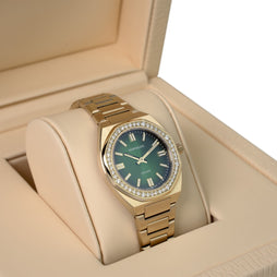 Ladies Diamond Gradient Green Gold Club 34