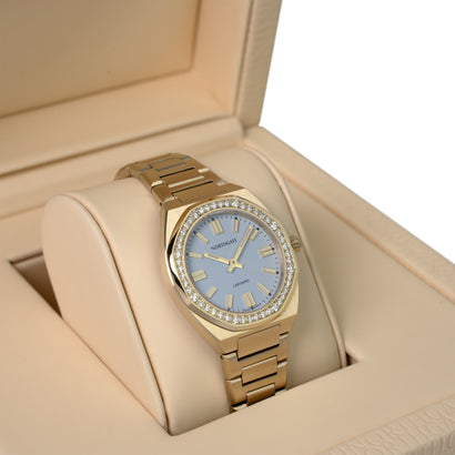 Ladies Diamond Arctic Ice Gold Club 34