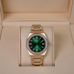 Ladies Diamond Gradient Green Gold Club 34