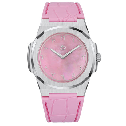 MS MOP Silver Pink 38mm