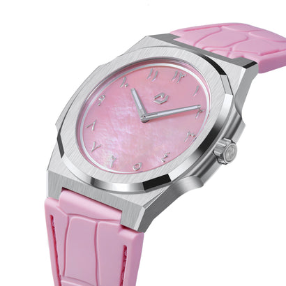 MS MOP Silver Pink 38mm