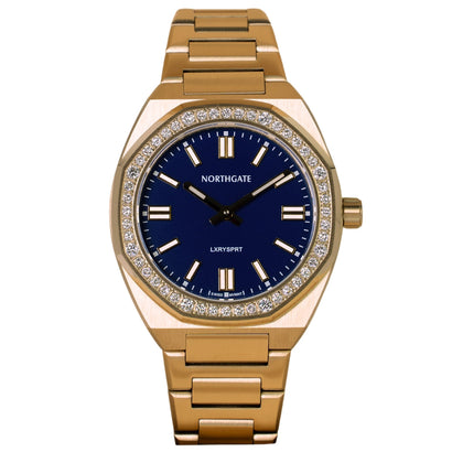 Ladies Diamond Royal Blue Gold Club 34