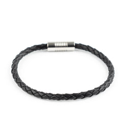 Single Black Leather