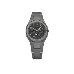 Dual Calendar Gunmetal Black - 40mm