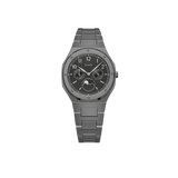 Dual Calendar Gunmetal Black - 40mm