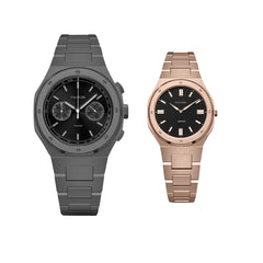 VALUCHI Couple Gunmetal Black