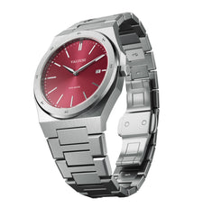 Date Master - Silver Red - 40mm