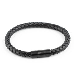 Single Black leather