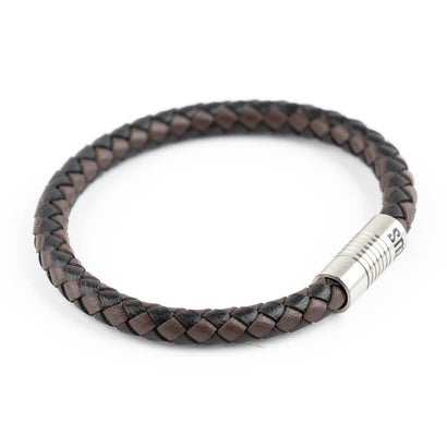 ZUS Single Brown & Black Leather