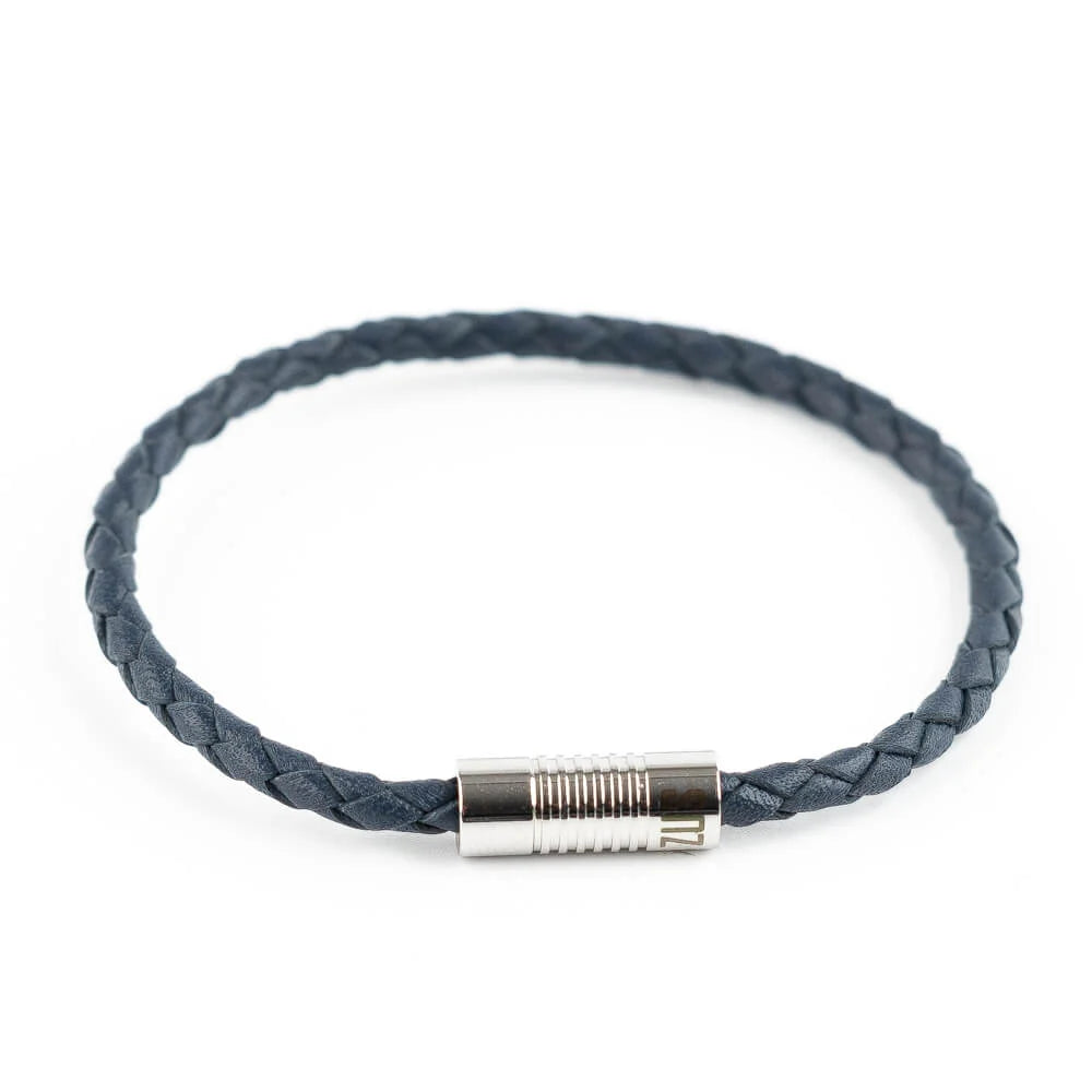 Single Blue Leather