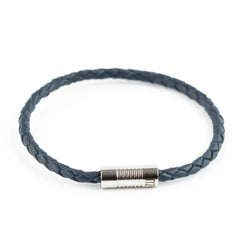 Single Blue Leather