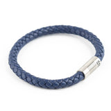 ZUS Single Blue Leather
