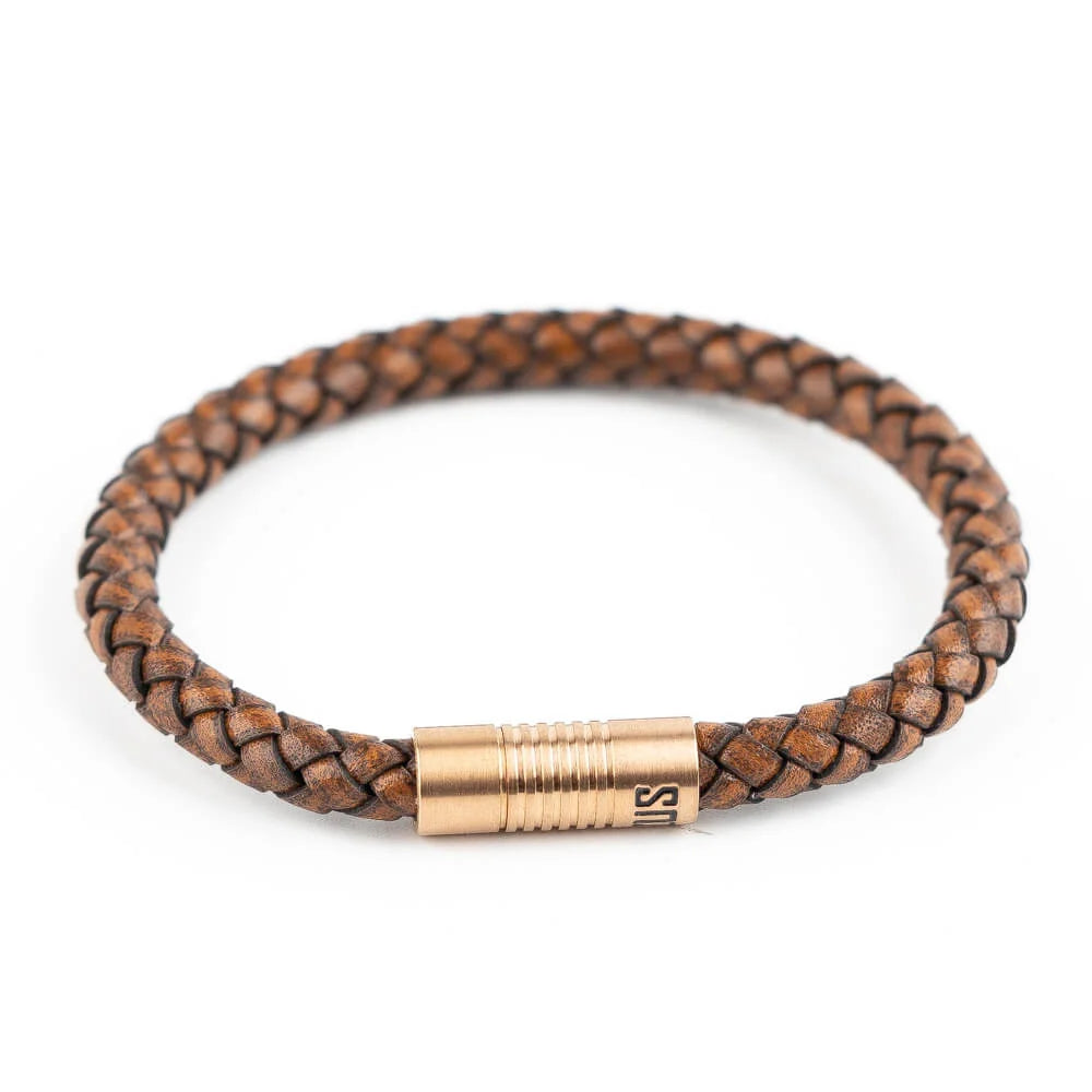 Single Brown leather