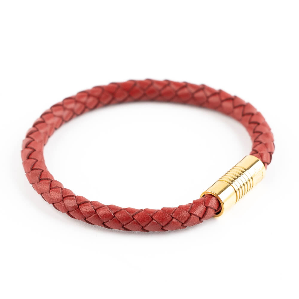 ZUS Single Vintage Red Leather