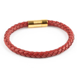 Single Red leather