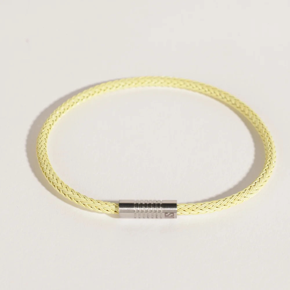 Yellow Sailing Cable Bracelet