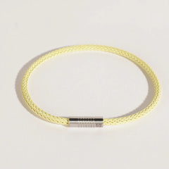 Yellow Sailing Cable Bracelet