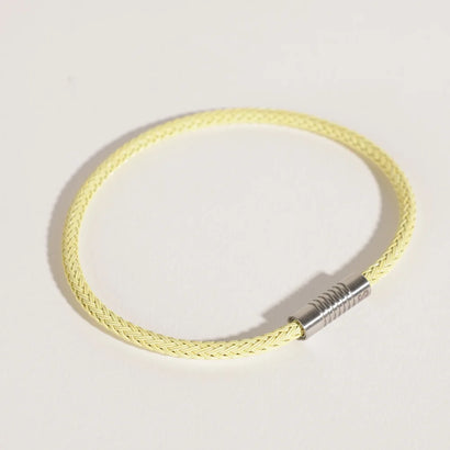 Yellow Sailing Cable Bracelet